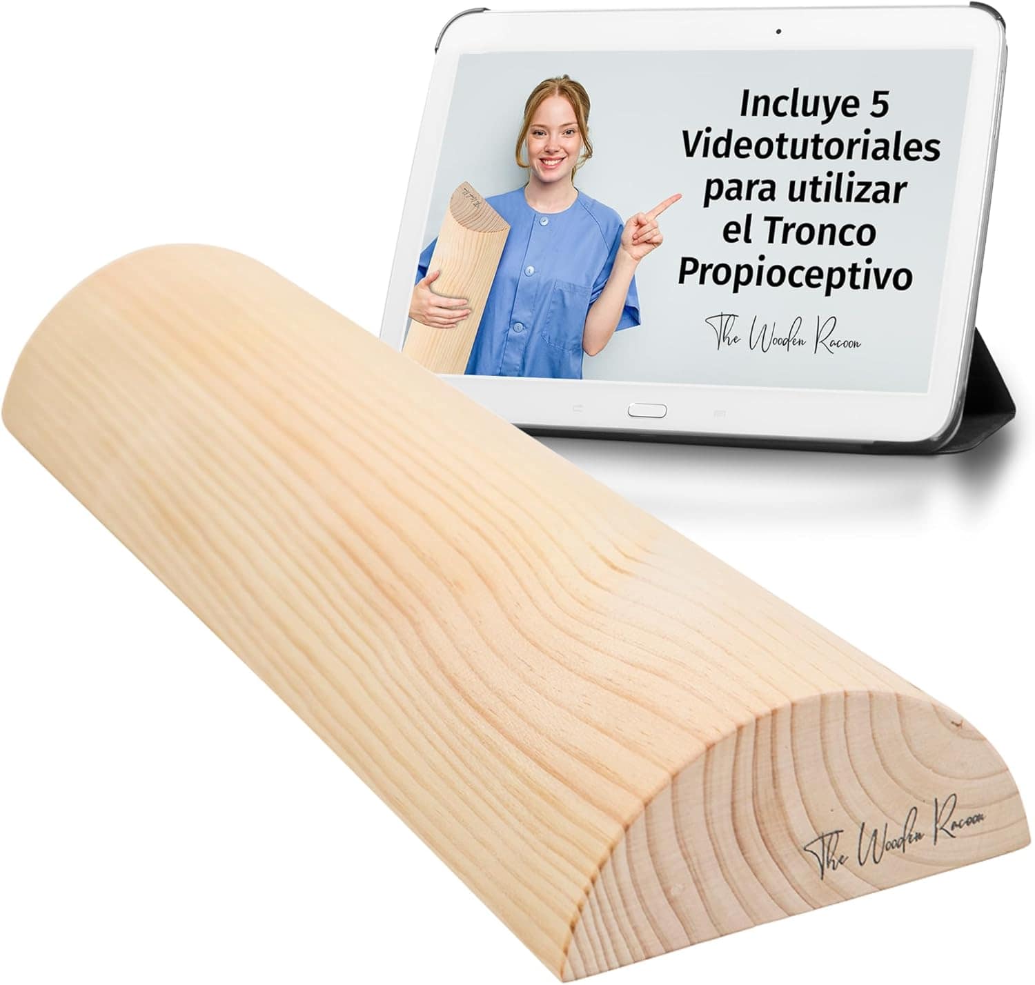 Tronco propioceptivo Madera método 5p